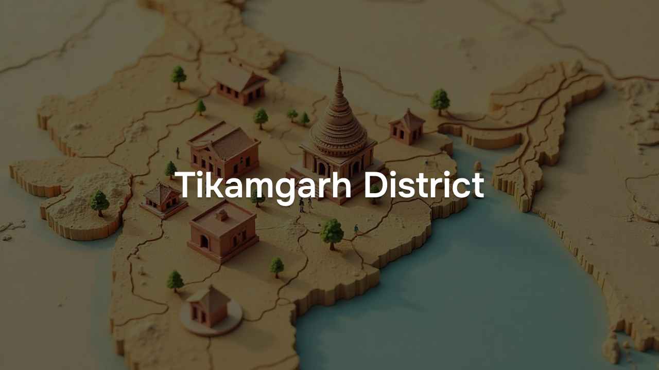 Village Amenities for Tikamgarh District of Madhya Pradesh, 2011